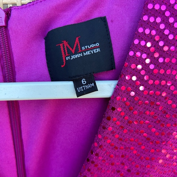 JM Studio Jumpsuit - Fuchsia - Picture 3 of 8